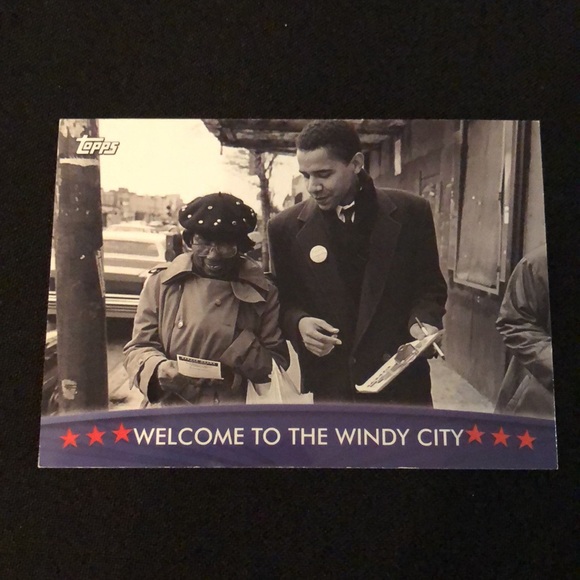 DVD with TOPPS COLLECTION OF OBAMA MOMENTS on 7 CARDS in original plastic - Picture 5 of 16